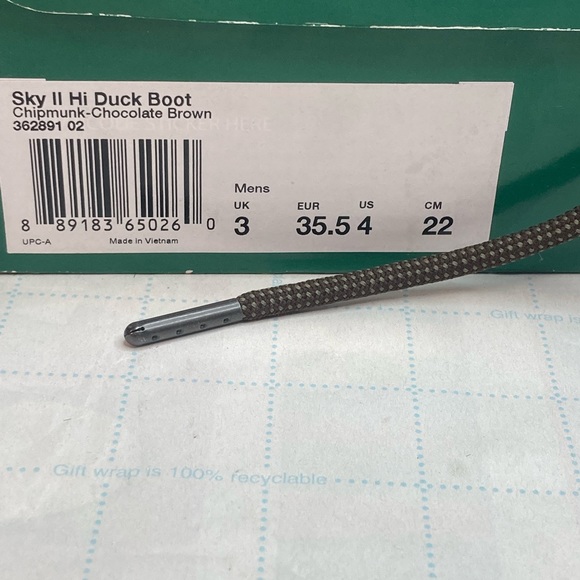 Puma Sky II Hi Duck Boot Olive Brown Classic (362891 02) 2 Strap Size 4 - Picture 7 of 10